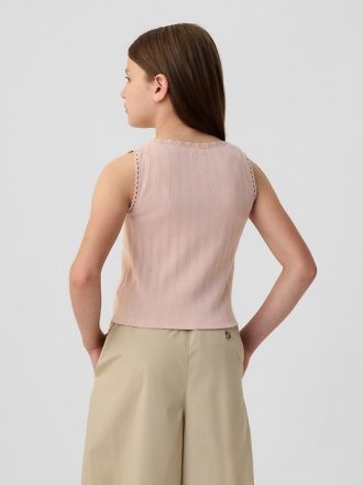 Gap × DÔEN Pointelle linne för barn