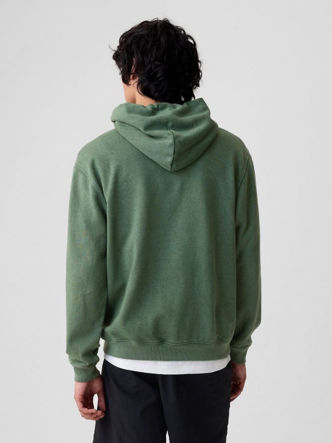 Gap Arch Logotyp Ripstop Hoodie