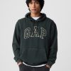 Gap Arch Logotyp Ripstop Hoodie