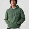 Gap Arch Logotyp Ripstop Hoodie