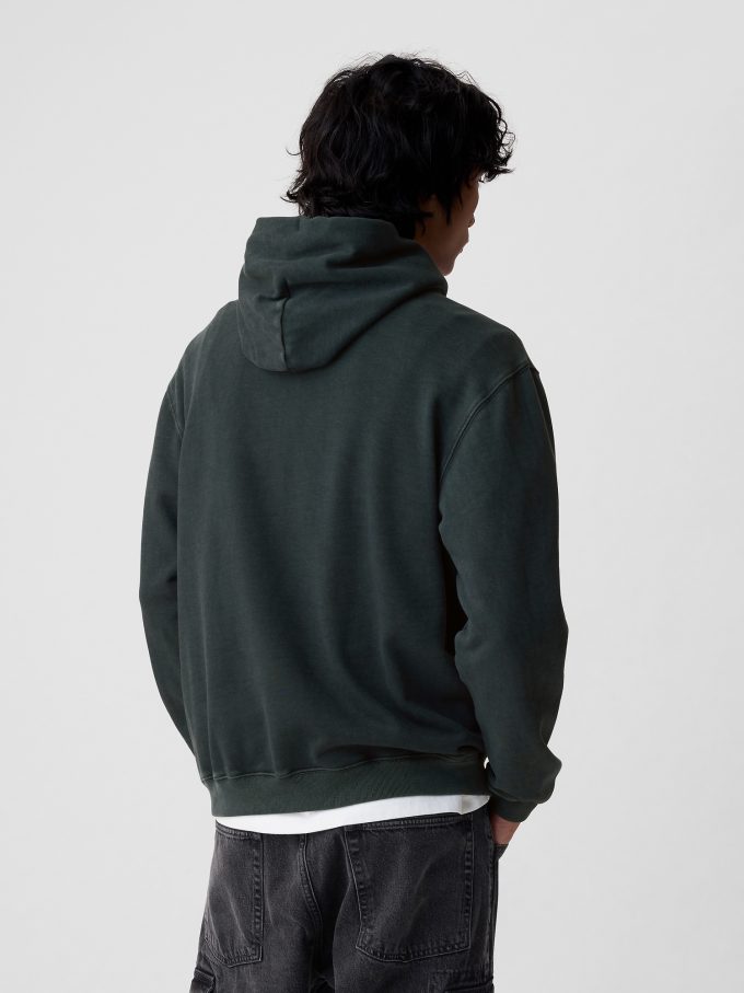 Gap Arch Logotyp Ripstop Hoodie