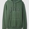 Gap Arch Logotyp Ripstop Hoodie