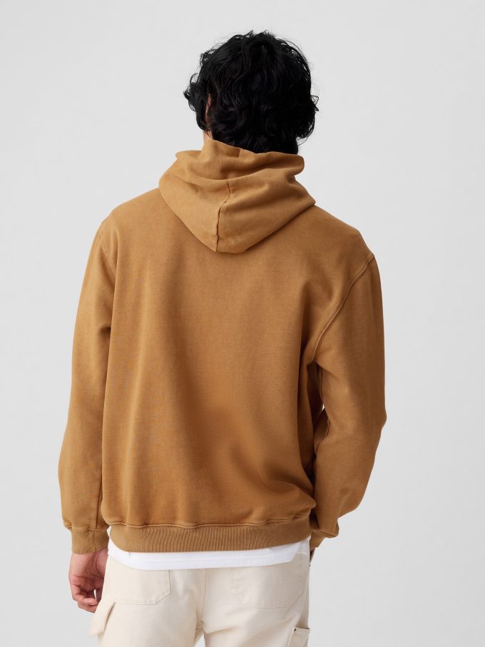 Gap Arch Logotyp Ripstop Hoodie