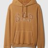 Gap Arch Logotyp Ripstop Hoodie