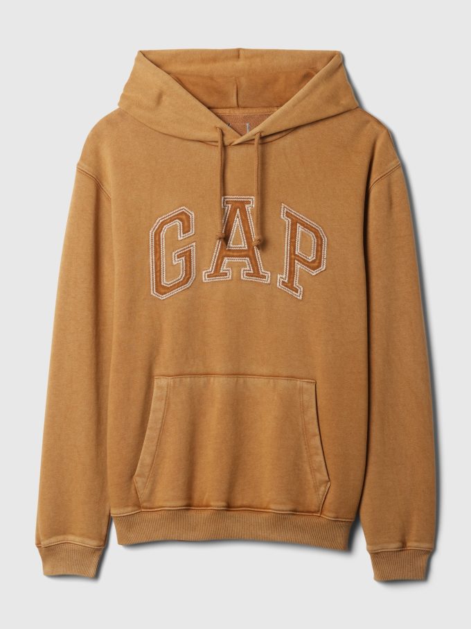Gap Arch Logotyp Ripstop Hoodie