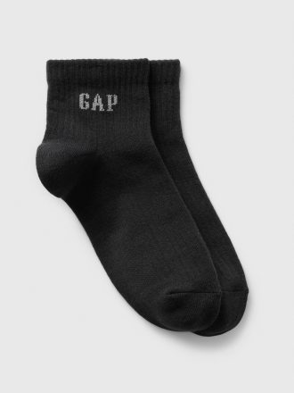 Gap Logo Quarter Crew strumpor