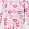 Gap × Barbie™ PJ-set för ekologisk borstad bomull för barn