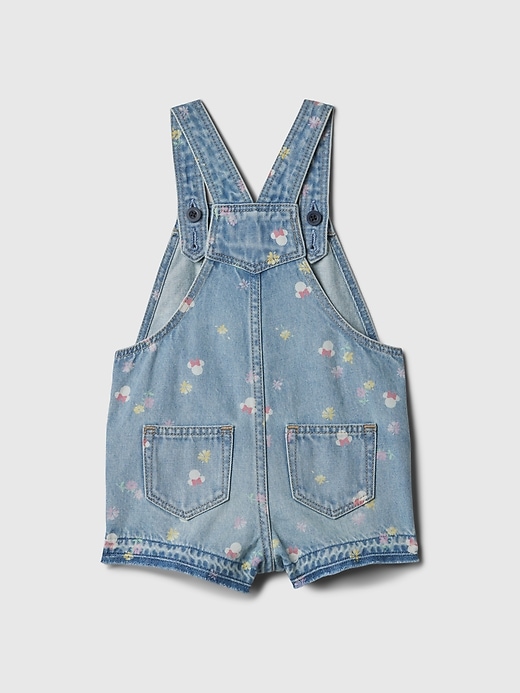 Gap × Disney Baby Denim Shortalls Gap × Disney Baby Denim Shortalls
