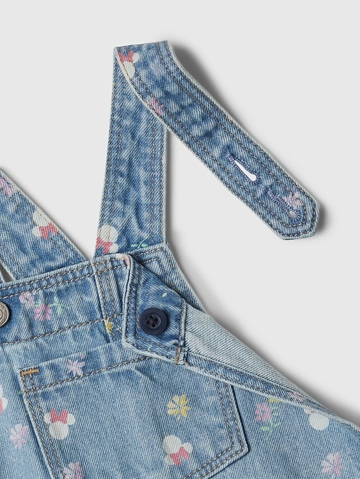 Gap × Disney Baby Denim Shortalls Gap × Disney Baby Denim Shortalls