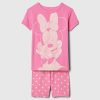 Gap × Disney Baby Ekologisk bomull Minnie Mouse PJ Shorts Set Gap × Disney Baby Ekologisk bomull Minnie Mouse PJ Shorts Set