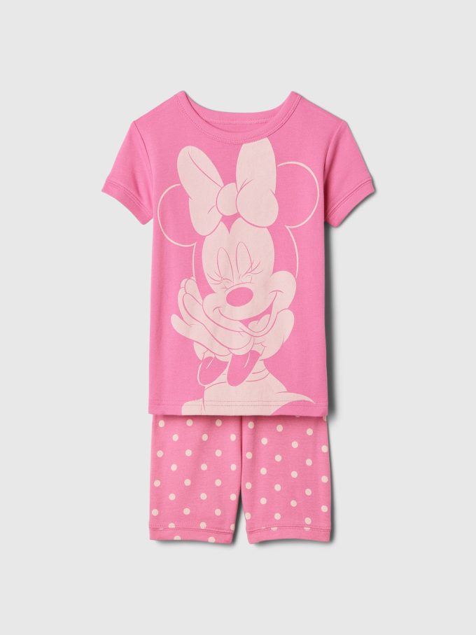 Gap × Disney Baby Ekologisk bomull Minnie Mouse PJ Shorts Set Gap × Disney Baby Ekologisk bomull Minnie Mouse PJ Shorts Set
