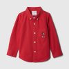 Gap × Disney Baby Mickey Mouse Oxford Shirt Gap × Disney Baby Mickey Mouse Oxford Shirt