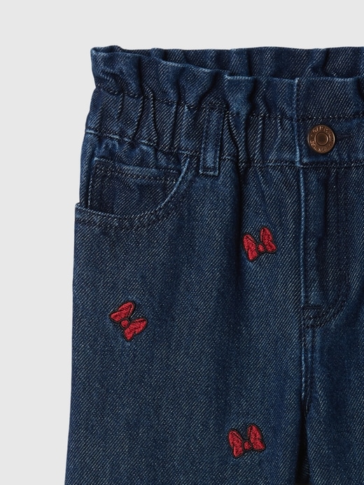 Gap × Disney Baby Minnie Mouse Broderade Stride Jeans Gap × Disney Baby Minnie Mouse Broderade Stride Jeans
