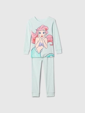Gap × Disney Baby Organic Borstad bomull Princess PJ Set
