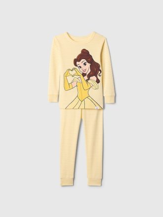 Gap × Disney Baby Organic Borstad bomull Princess PJ Set