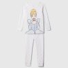 Gap × Disney Baby Organic Borstad bomull Princess PJ Set Gap × Disney Baby Organic Borstad bomull Princess PJ Set