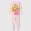 Gap × Disney Baby Organic Borstad bomull Princess PJ Set Gap × Disney Baby Organic Borstad bomull Princess PJ Set