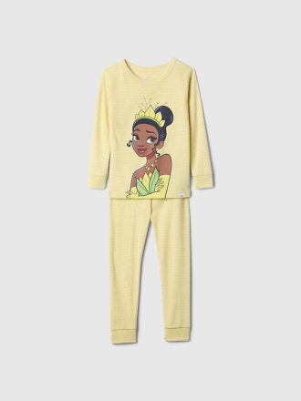 Gap × Disney Baby Organic Borstad bomull Princess PJ Set