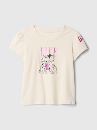 Gap × Disney Baby Puff Sleeve Grafisk T-shirt