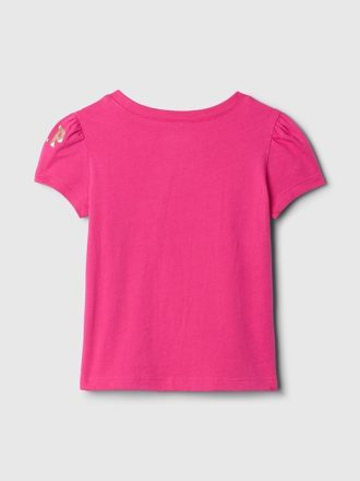 Gap × Disney Baby Puff Sleeve Grafisk T-shirt