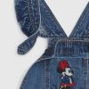 Gap × Disney Baby & Toddler Minnie Mouse jeansoveraller Gap × Disney Baby & Toddler Minnie Mouse jeansoveraller