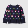 Gap × Disney Baby & Småbarn 24/7 Boxy tröja med delad fåll Gap × Disney Baby & Småbarn 24/7 Boxy tröja med delad fåll