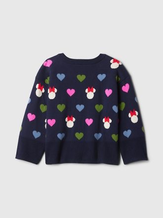 Gap × Disney Baby & Småbarn 24/7 Boxy tröja med delad fåll