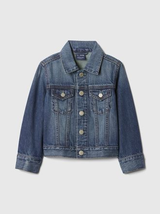 Gap × Disney Baby & Småbarn Musse Pigg ikon jeansjacka