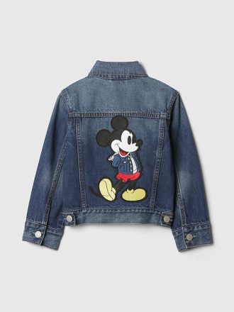 Gap × Disney Baby & Småbarn Musse Pigg ikon jeansjacka