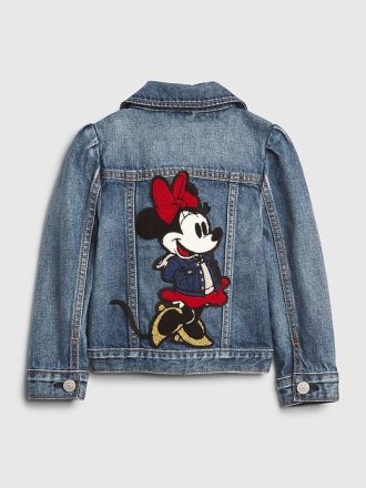 Gap × Disney Baby & Toddler Minnie Mouse Icon jeansjacka