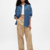 Gap × Disney Broderade Baggy Khakis