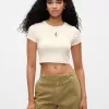 Gap × Disney Cropped Crewneck T-shirt