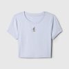 Gap × Disney Cropped Crewneck T-shirt