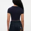 Gap × Disney Cropped Crewneck T-shirt