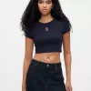 Gap × Disney Cropped Crewneck T-shirt
