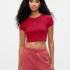 Gap × Disney Cropped Crewneck T-shirt