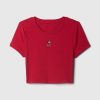 Gap × Disney Cropped Crewneck T-shirt