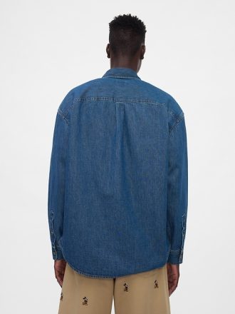 Gap × Disney Denim Westernskjorta