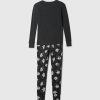 Gap × Disney Ekologisk Borstad Bomull Mickey Mouse PJ Set