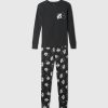 Gap × Disney Ekologisk Borstad Bomull Mickey Mouse PJ Set