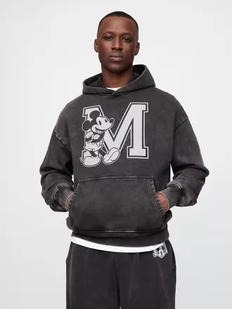 Gap × Disney Hoodie med oversized logotyp