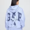 Gap × Disney Hoodie med oversized logotyp