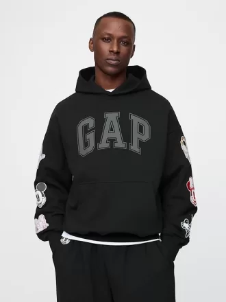 Gap × Disney Hoodie med oversized logotyp