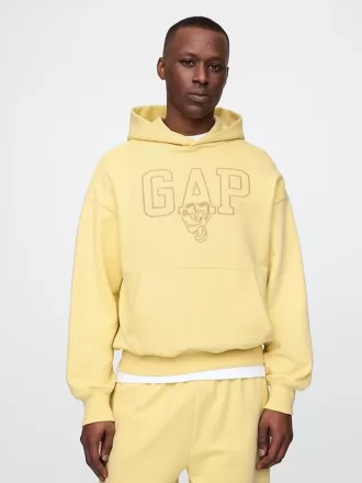 Gap × Disney Hoodie med oversized logotyp