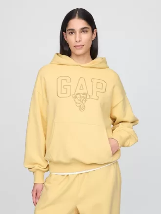 Gap × Disney Hoodie med oversized logotyp