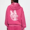 Gap × Disney Hoodie med oversized logotyp