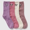 Gap × Disney Kids Minnie Mouse Crew strumpor (4-pack)