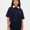 Gap × Disney Kids Pique Cropped pikétröja Gap × Disney Kids Pique Cropped pikétröja