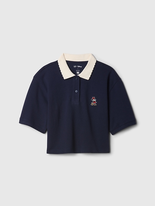 Gap × Disney Kids Pique Cropped pikétröja Gap × Disney Kids Pique Cropped pikétröja