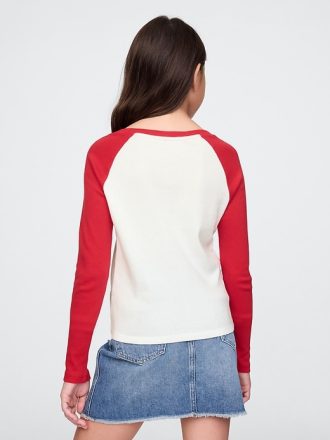 Gap × Disney Kids Raglan Character T-shirt